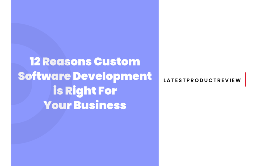 12 Reasons Custom Software Development is Right For Your Business