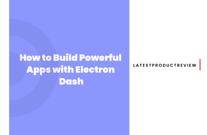 electron-dash